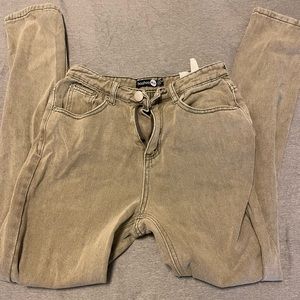 Boohoo Green Jeans